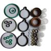 Bosch CP1K3 & CP1S3 Common Rail Diesel Pump Seal Repair Kit Bosch CP1k3 and CP1s3 diesel fuel pump seal repair kit including teardrop seals and O-rings.