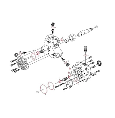 bosch cp3 injector pump seal kit