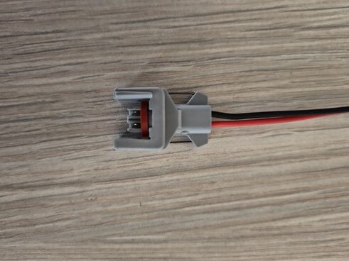 2-Pin Delphi E3 E4 injector wire harness connector plug replacement